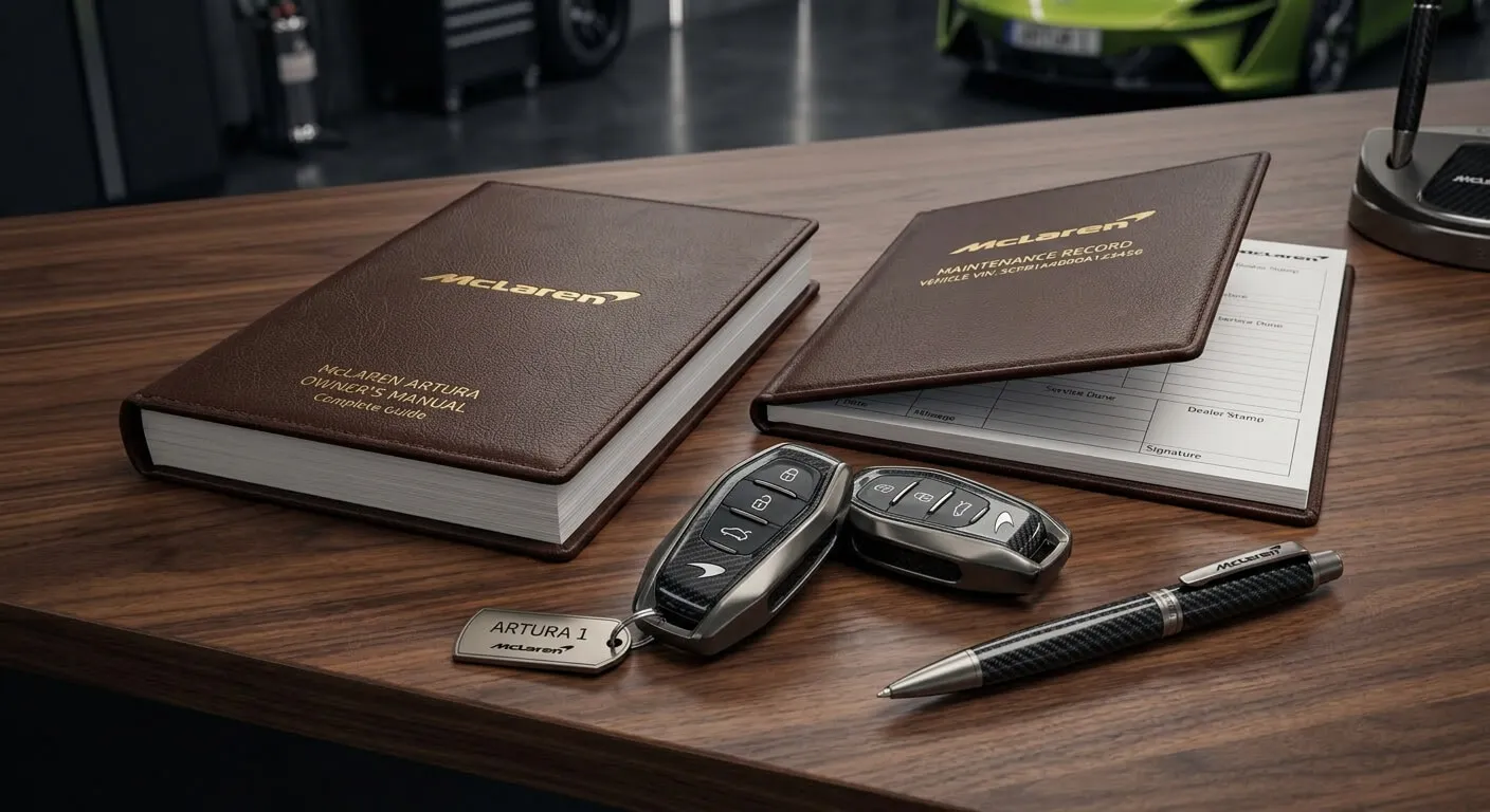 付属品（スペアキー・記録簿）